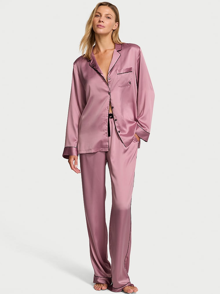 Set pigiama lungo Signature Satin Bridesmaid