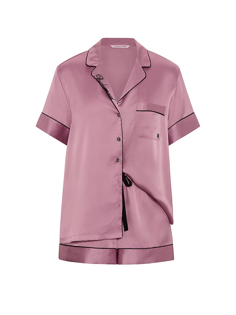 Set pigiama corto Signature Satin Bridesmaid