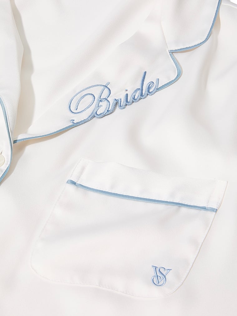 Set pigiama corto Signature Satin Bridal