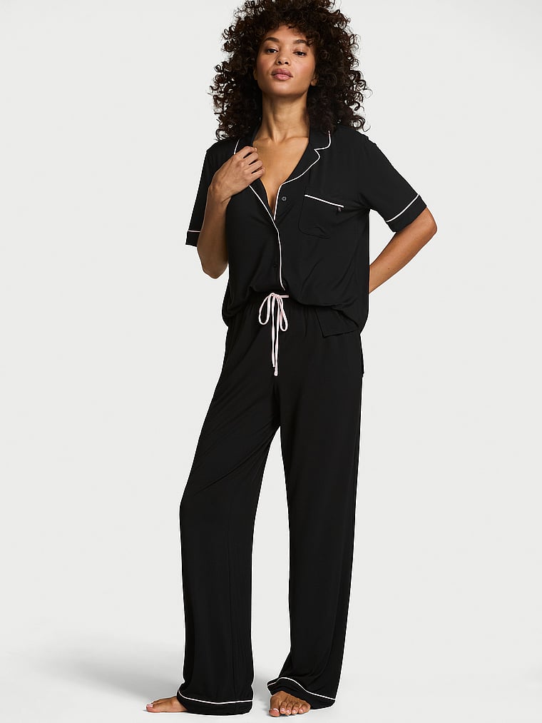 Set pigiama lungo a maniche corte SoSoft™ Modal