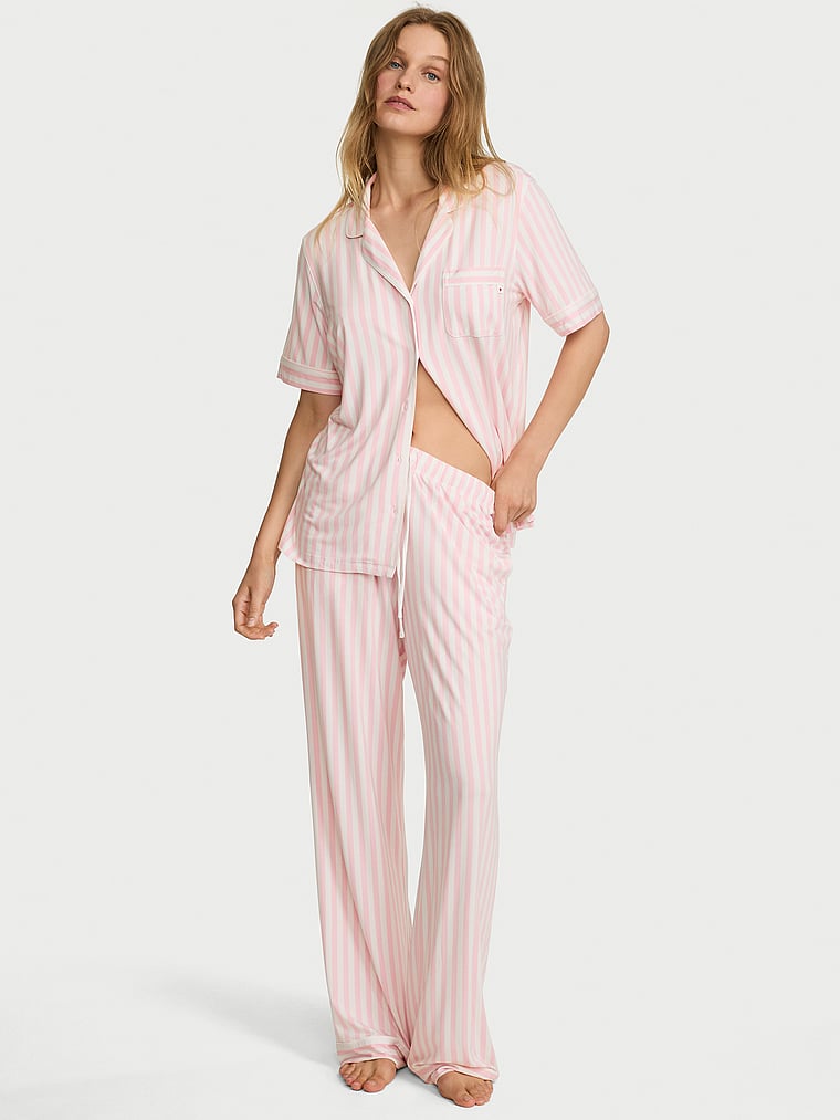 Set pigiama lungo a maniche corte SoSoft™ Modal