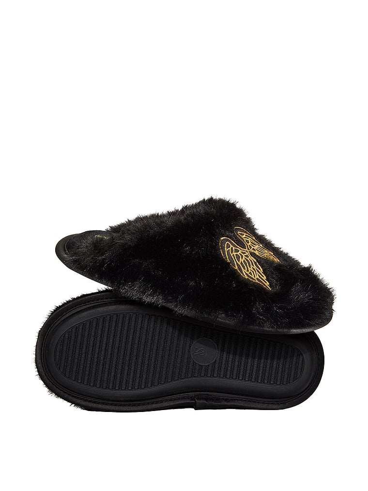 Pantofole chiuse in peluche Luxe