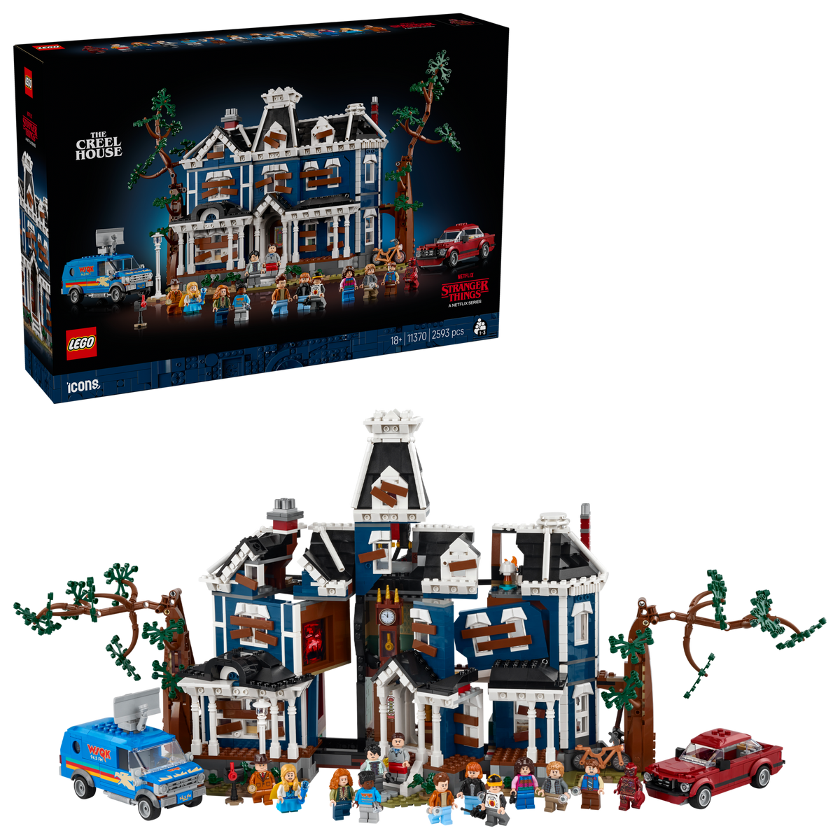 LEGO® Icons – Stranger Things: la casa dei Creel (11370)