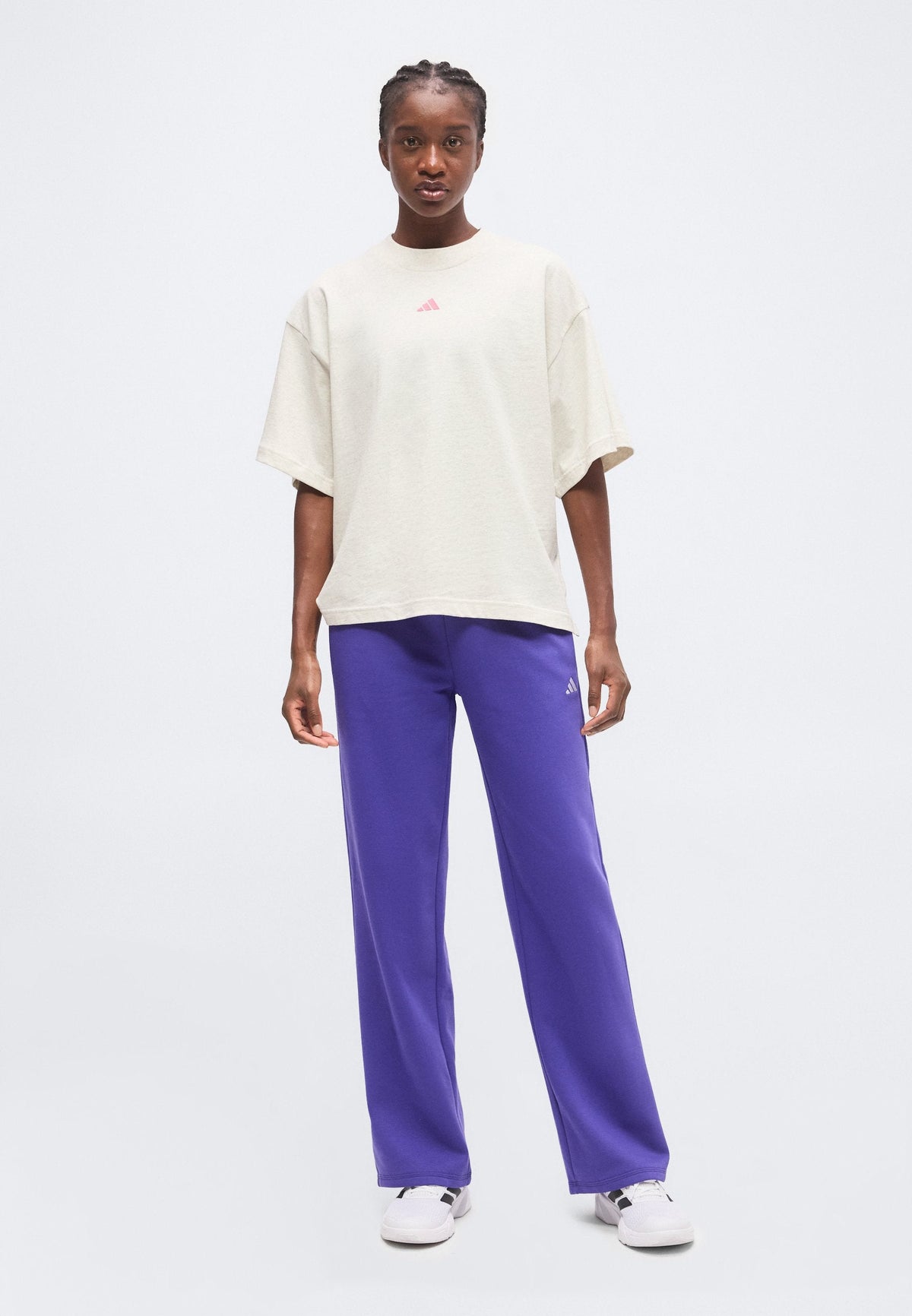 adidas Sportswear Essentials Small Logo Feel Cozy Open Hem Pants – Pantaloni della tuta Donna