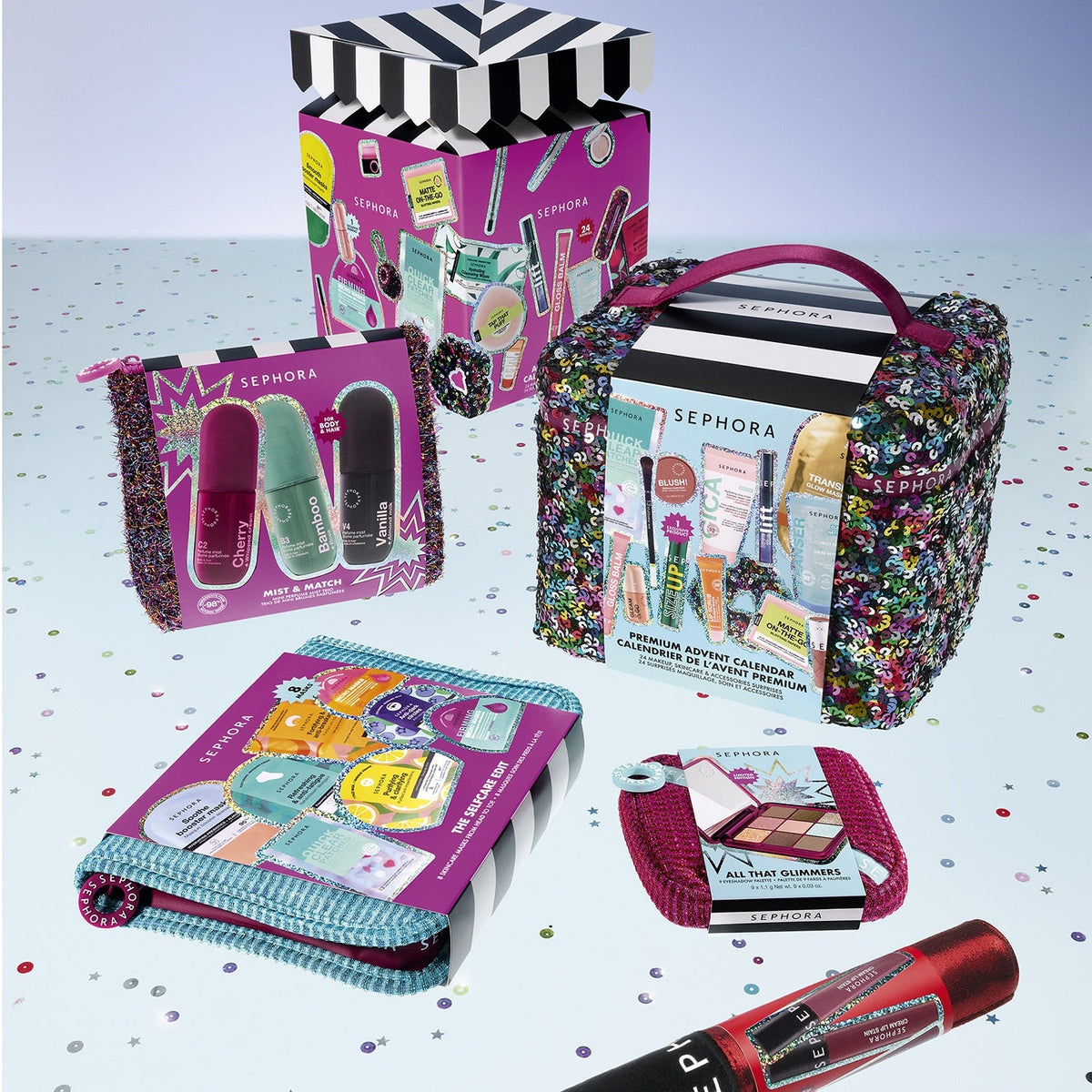 Calendario dell'Avvento Premium - 24 sorprese in un beauty case vanity