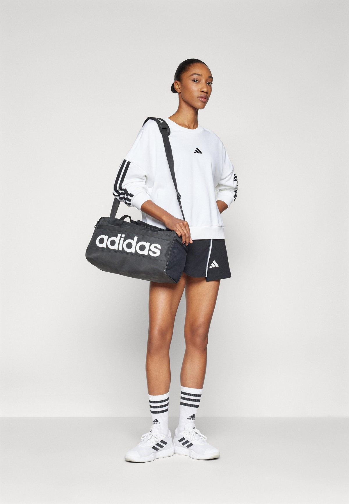adidas Sportswear Essentials 3 Stripes – Felpa Donna
