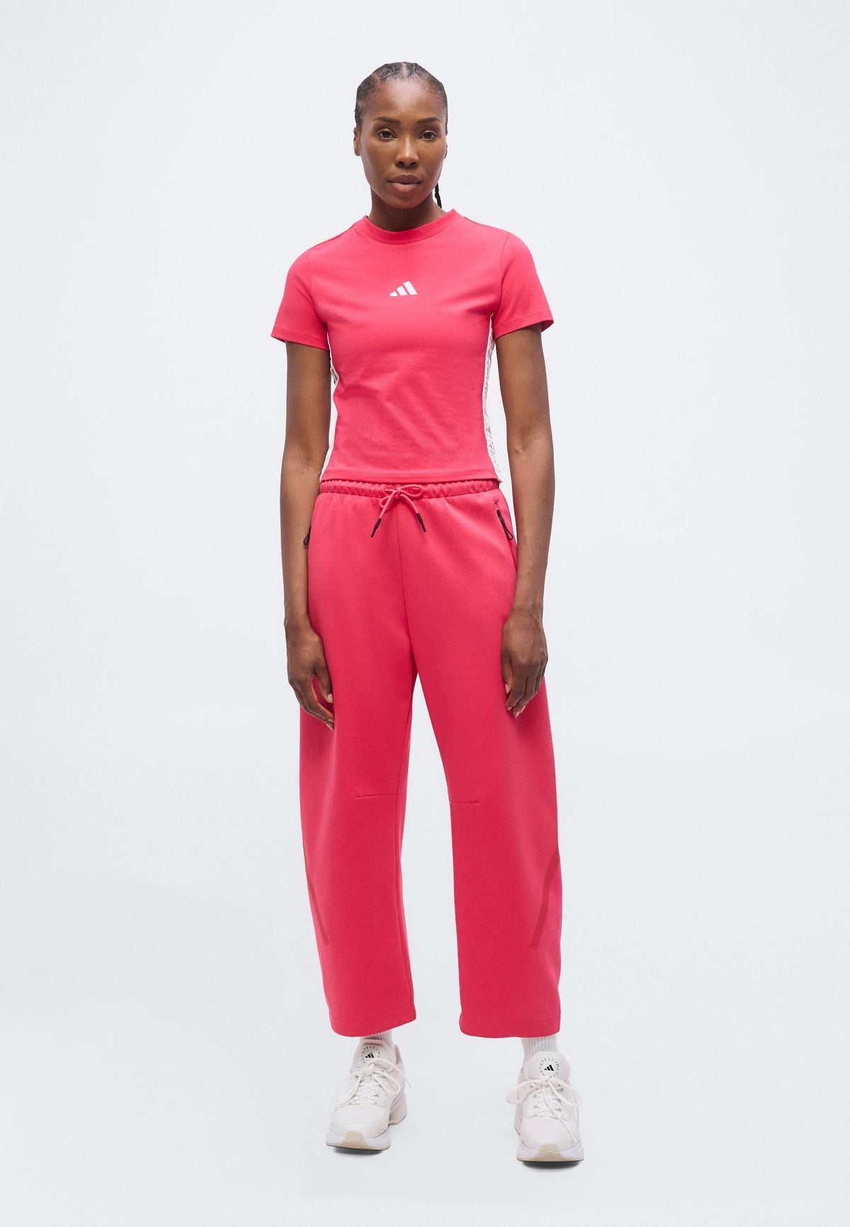 adidas Sportswear Essentials 3 Stripes Slim Baby – T-shirt stampata Donna