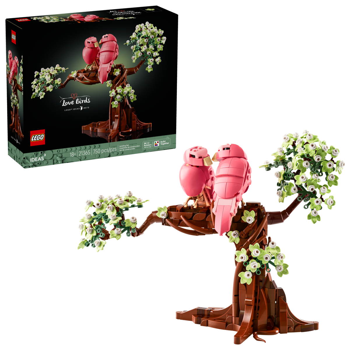LEGO® Ideas – Gli uccellini innamorati (21365)