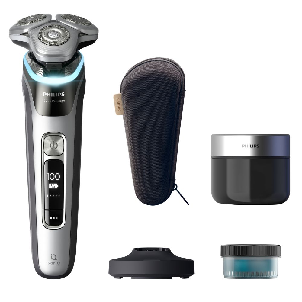 Philips i9000 Prestige Rasoio elettrico 100 % impermeabile con SkinIQ