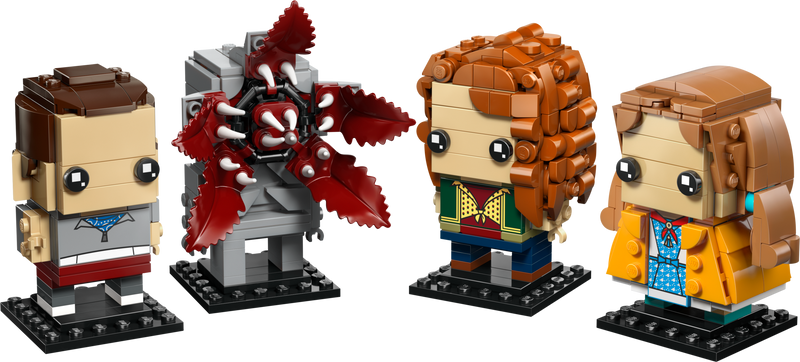 LEGO® BrickHeadz – Personaggi di Undici, Max, Demogorgone e Holly (40879)