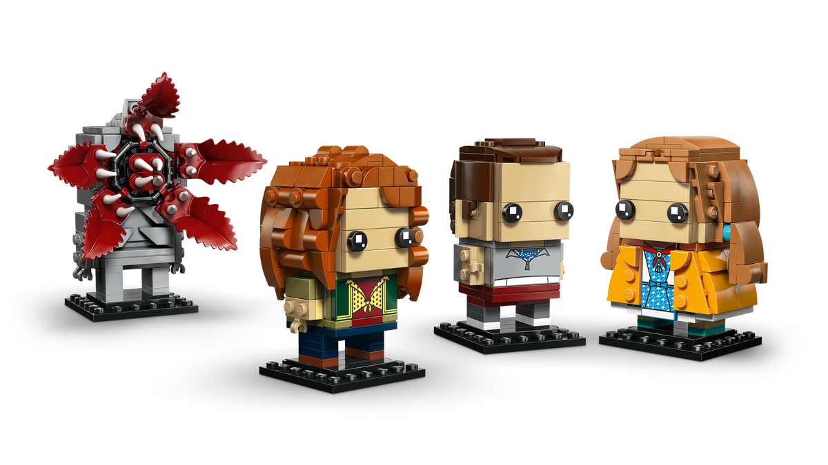 LEGO® BrickHeadz – Personaggi di Undici, Max, Demogorgone e Holly (40879)
