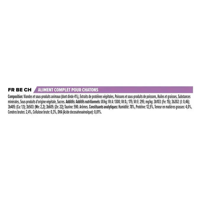 Purina® pro plan® kitten healthy start al tacchino in salsa