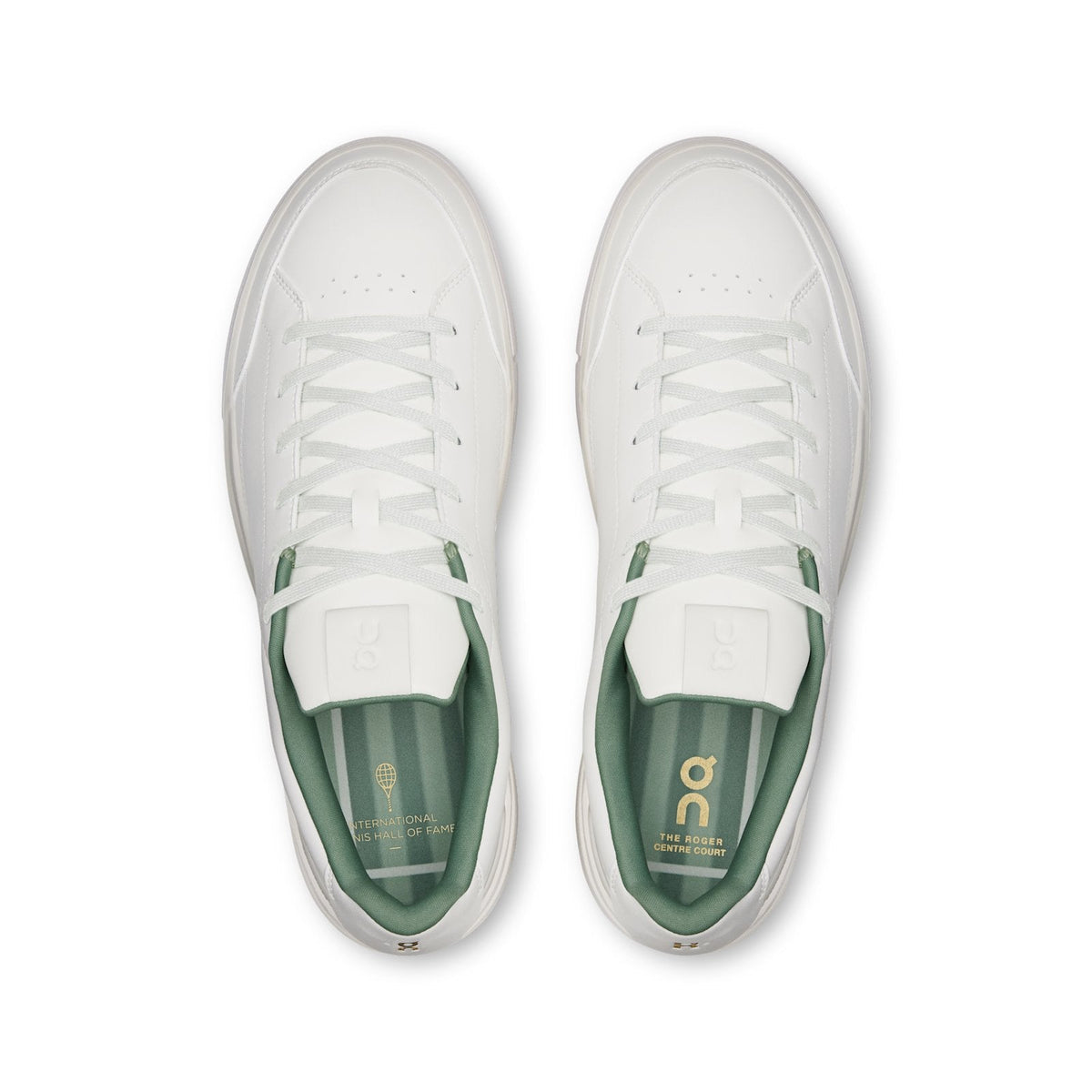 THE ROGER Centre Court Uomo – Ivory | Fern