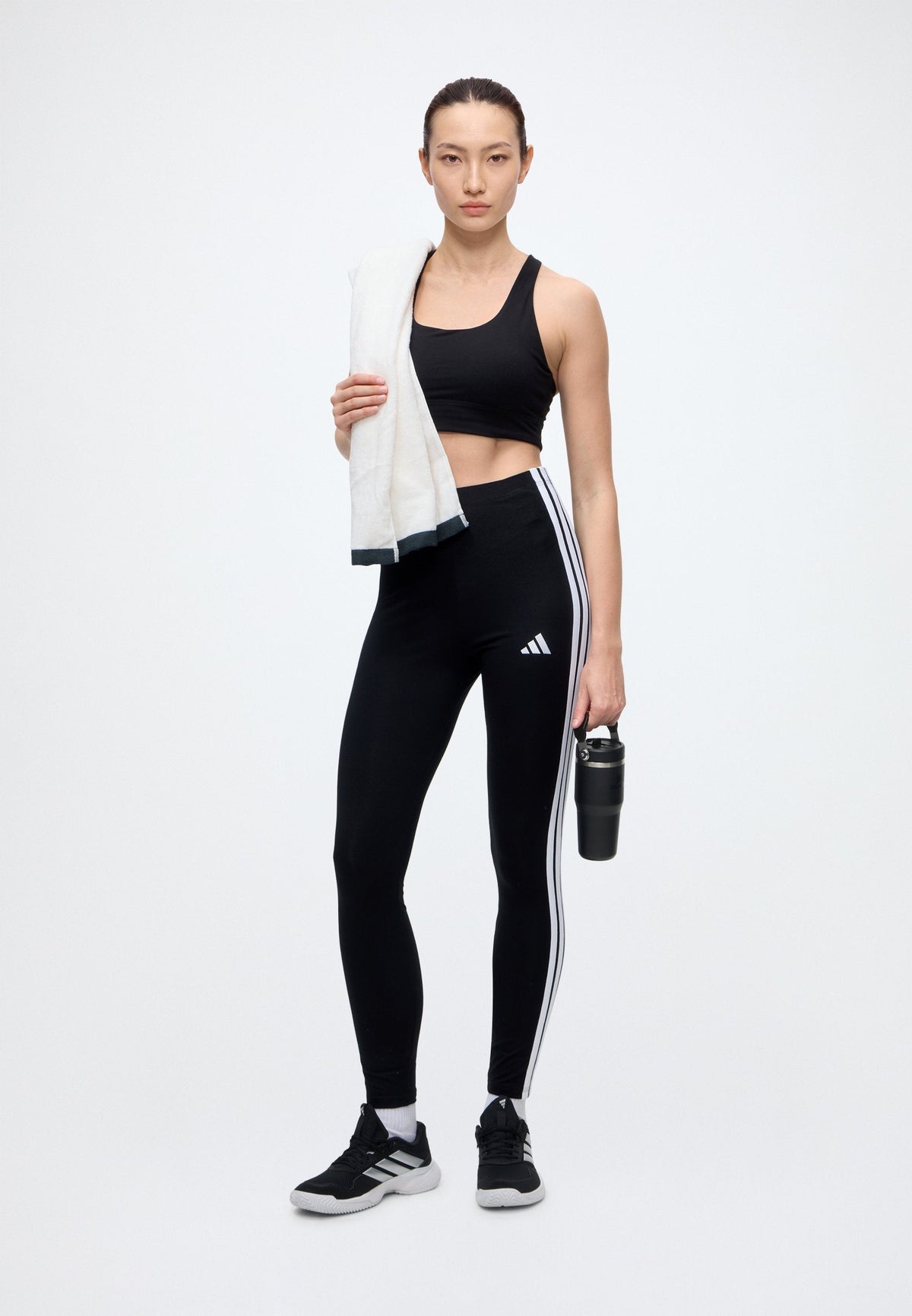 adidas Sportswear Essentials 3 Stripes – Leggings Donna
