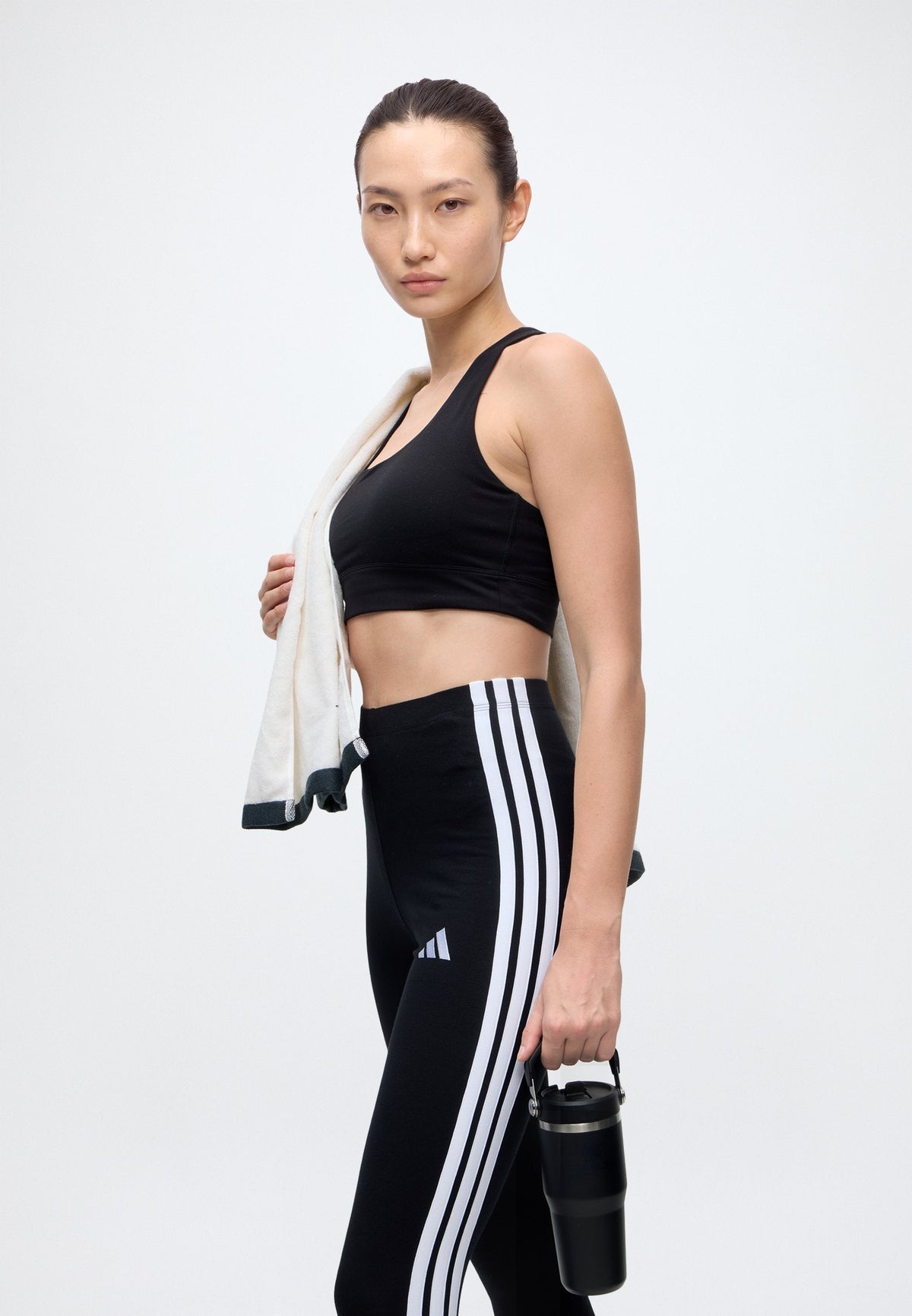adidas Sportswear Essentials 3 Stripes – Leggings Donna