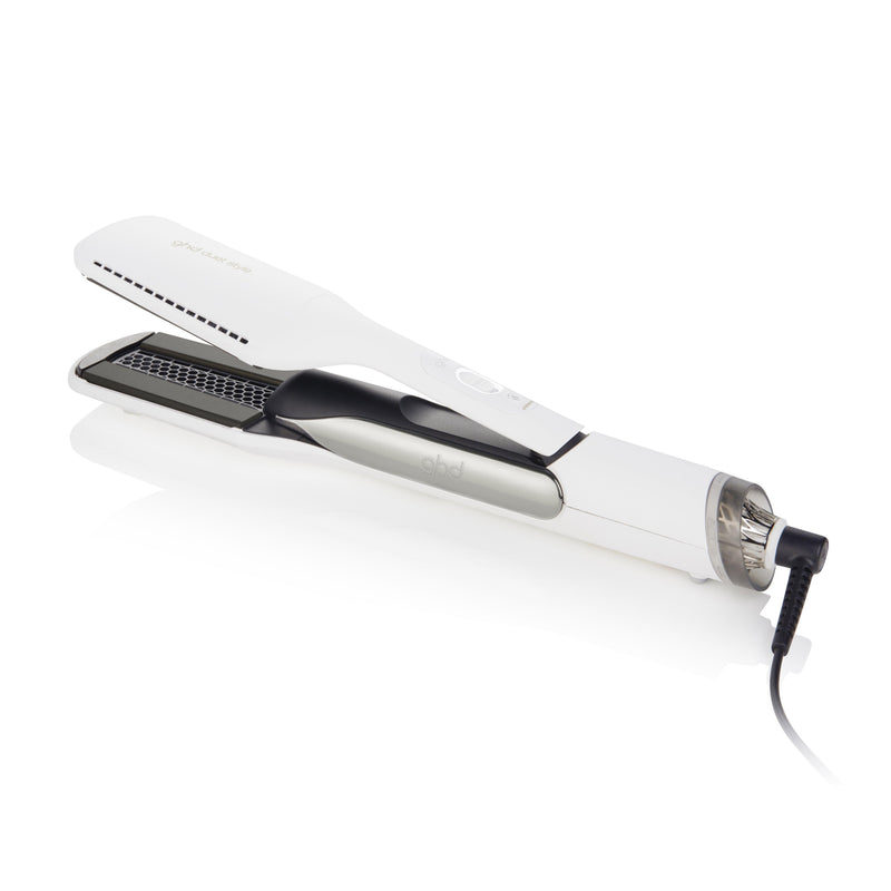 Piastra asciugacapelli ghd duet style bianca