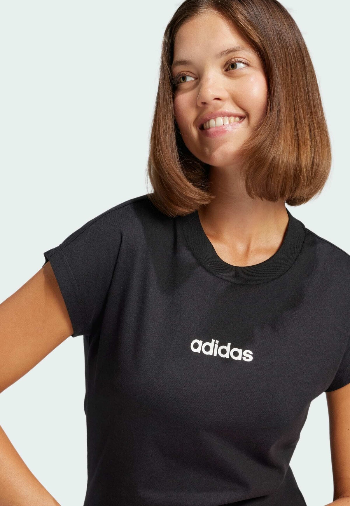 adidas Sportswear Essentials Linear – T-shirt basic Donna
