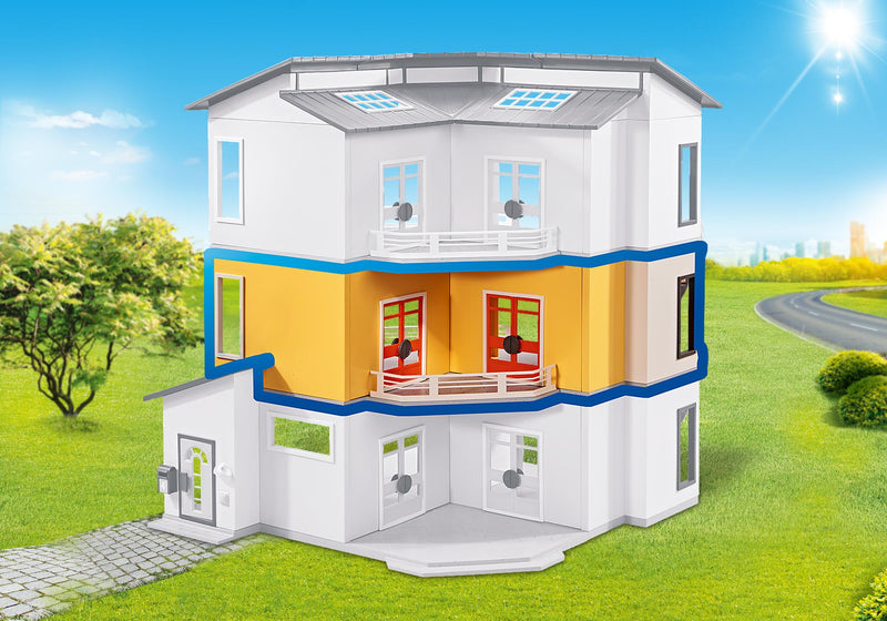 Piano aggiuntivo per Casa moderna