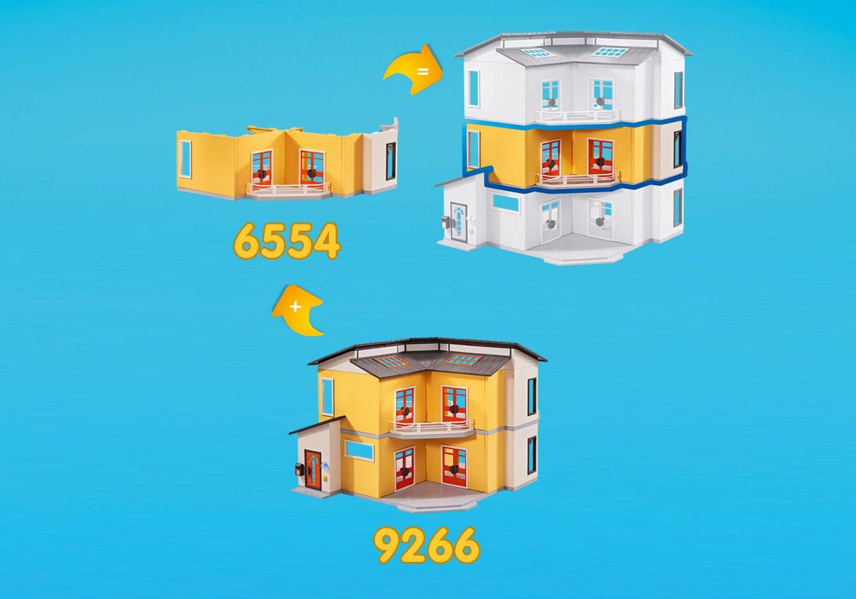 Piano aggiuntivo per Casa moderna