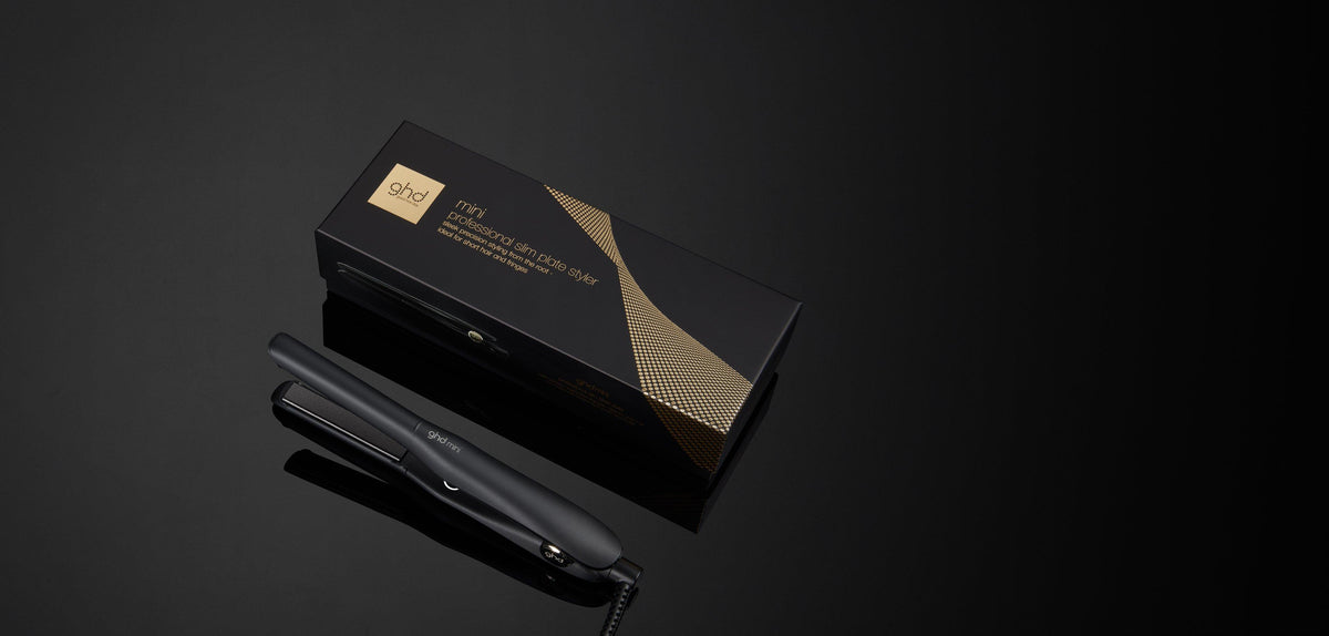 Piastra ghd mini nera (piastre 15mm)
