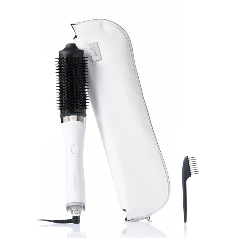 Spazzola asciugacapelli bianca ghd duet blowdry