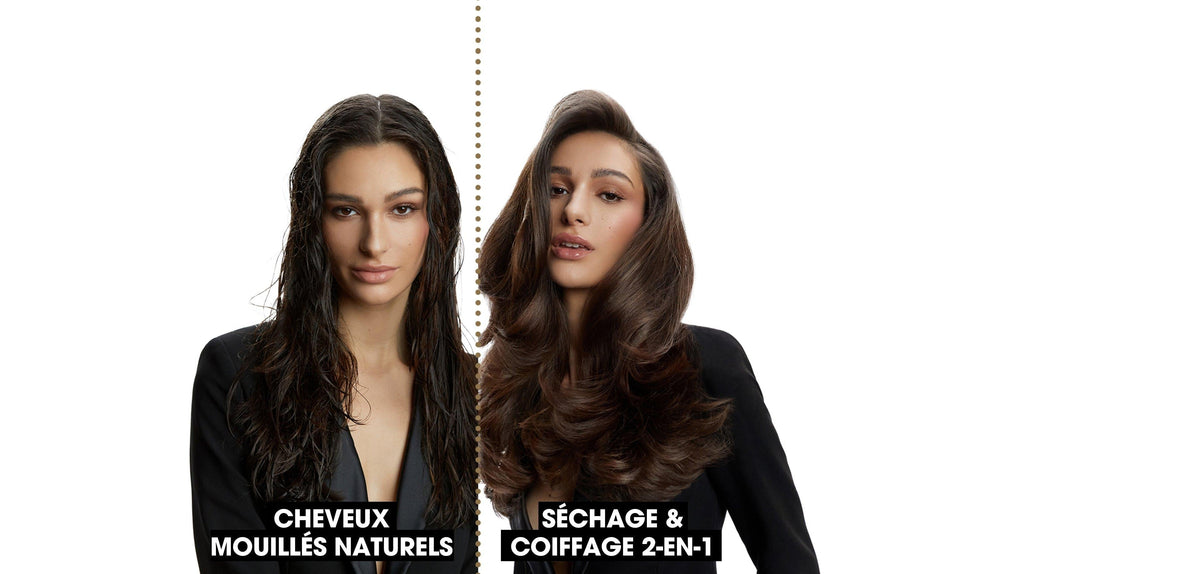 Spazzola asciugacapelli bianca ghd duet blowdry