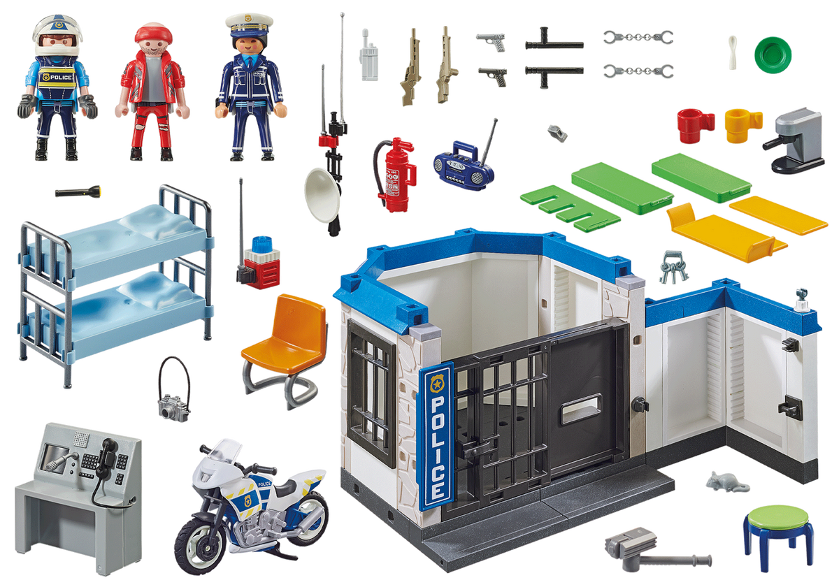 Stazione di polizia e ladro