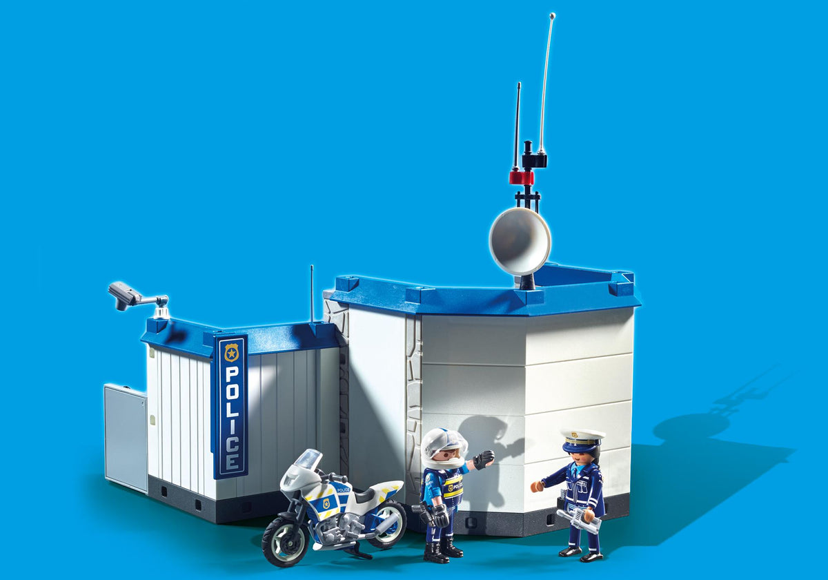 Stazione di polizia e ladro
