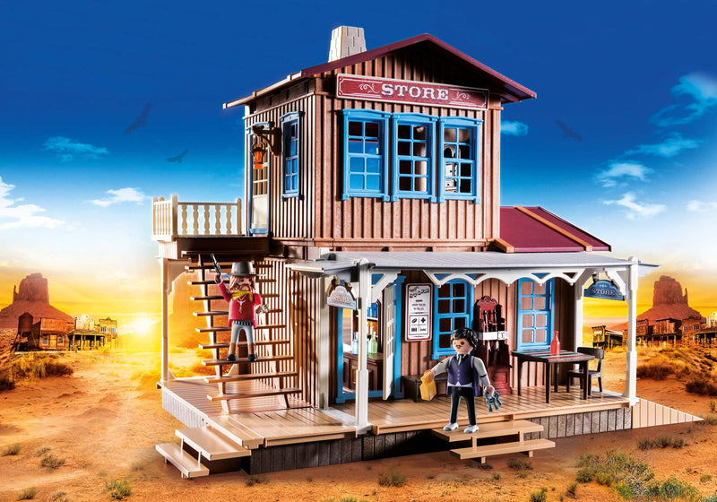 Negozio del Far West con studio
