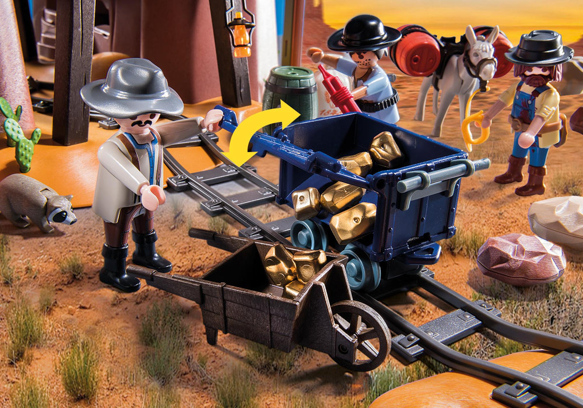 Miniera d'oro del Far West