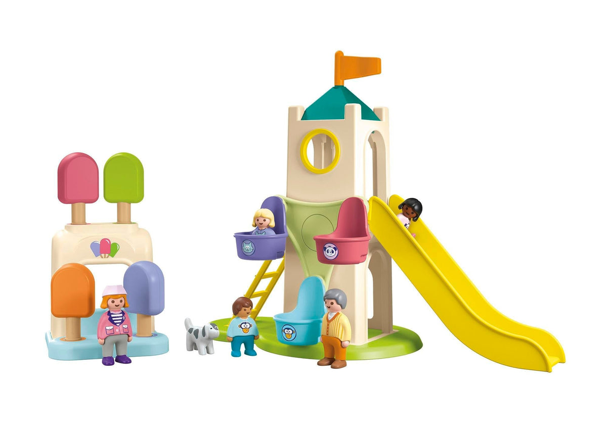 Junior: Parco giochi con scivolo gigante