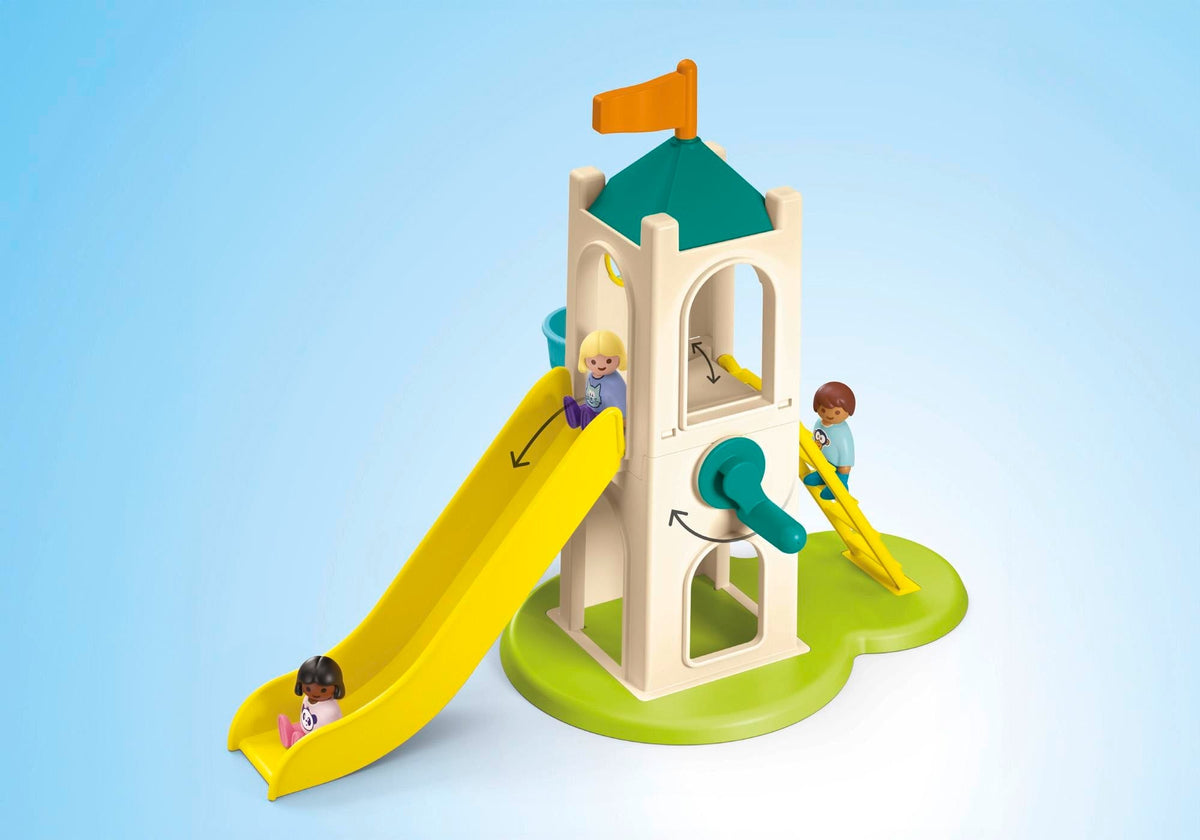 Junior: Parco giochi con scivolo gigante
