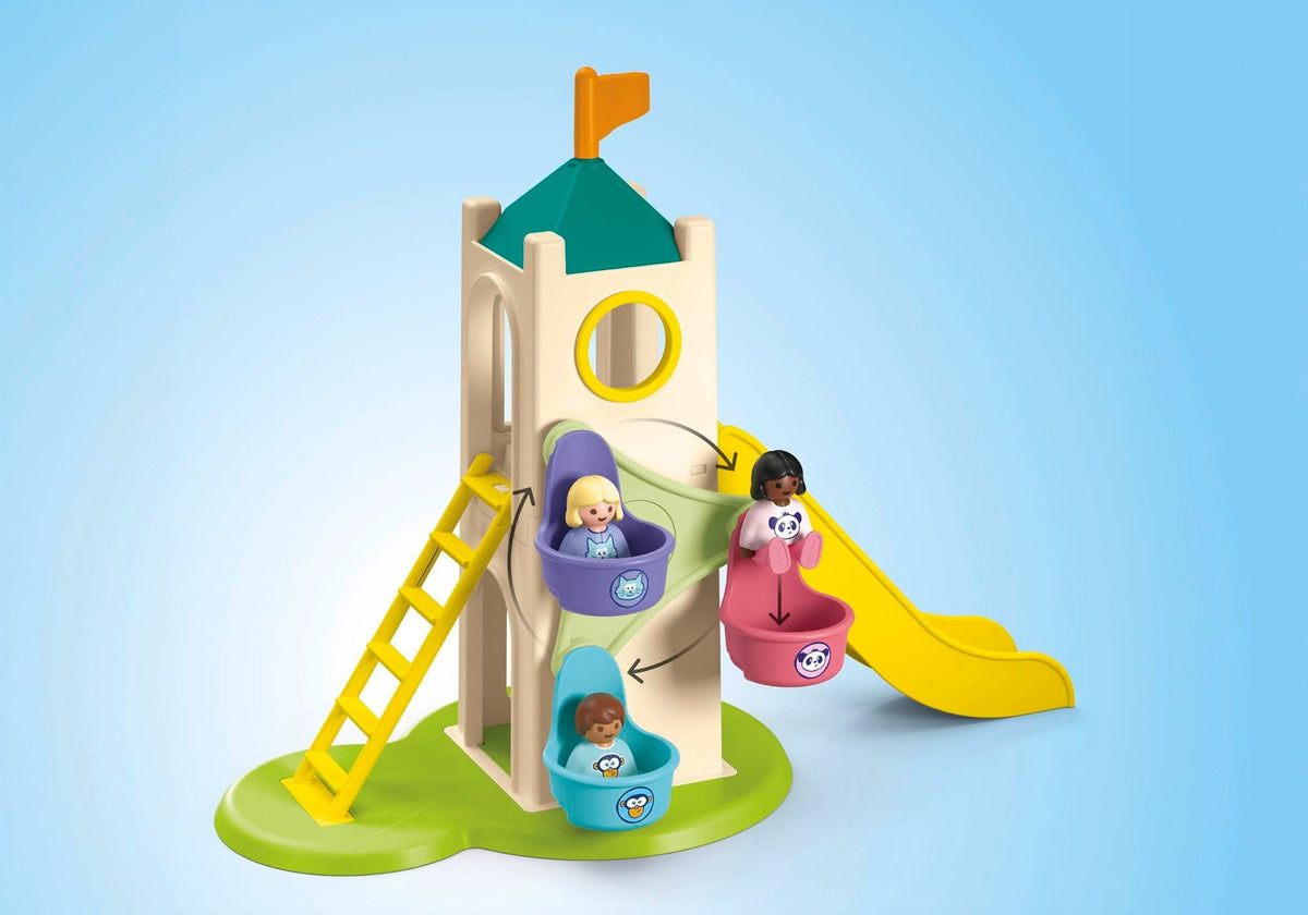 Junior: Parco giochi con scivolo gigante
