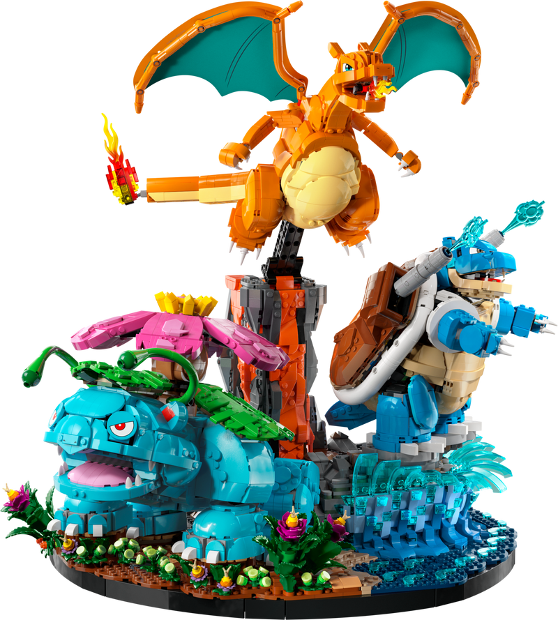 LEGO® Pokémon – Venusaur, Charizard e Blastoise (72153)
