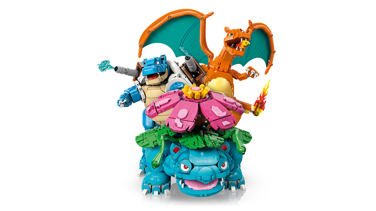 LEGO® Pokémon – Venusaur, Charizard e Blastoise (72153)