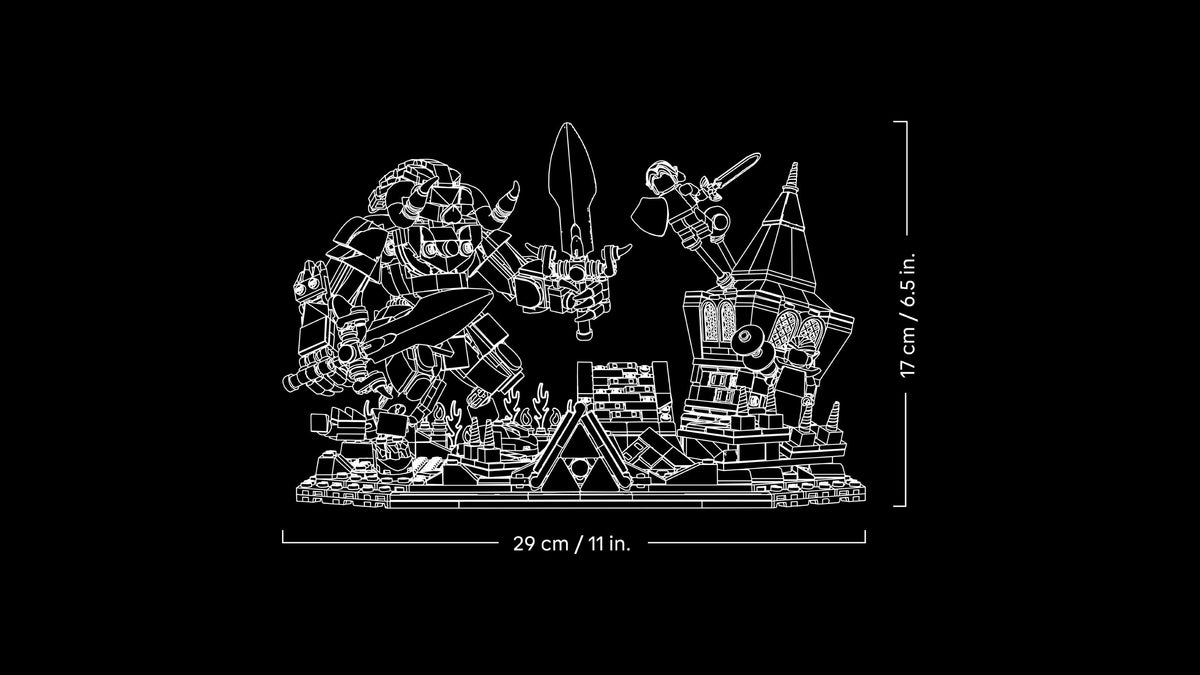 LEGO® The Legend of Zelda – Ocarina of Time™ – La battaglia finale (77093)