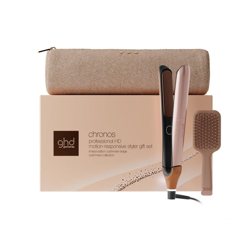 Nuovo cofanetto piastra ghd chronos beige cashmere