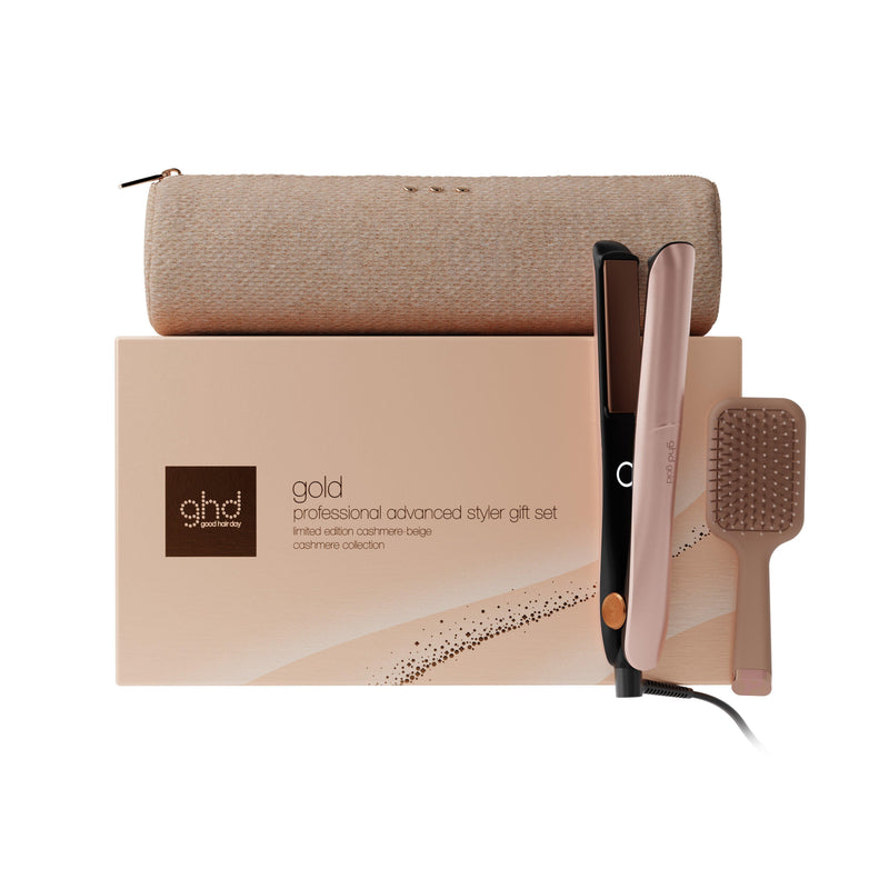 Nuovo cofanetto piastra ghd gold beige cashmere