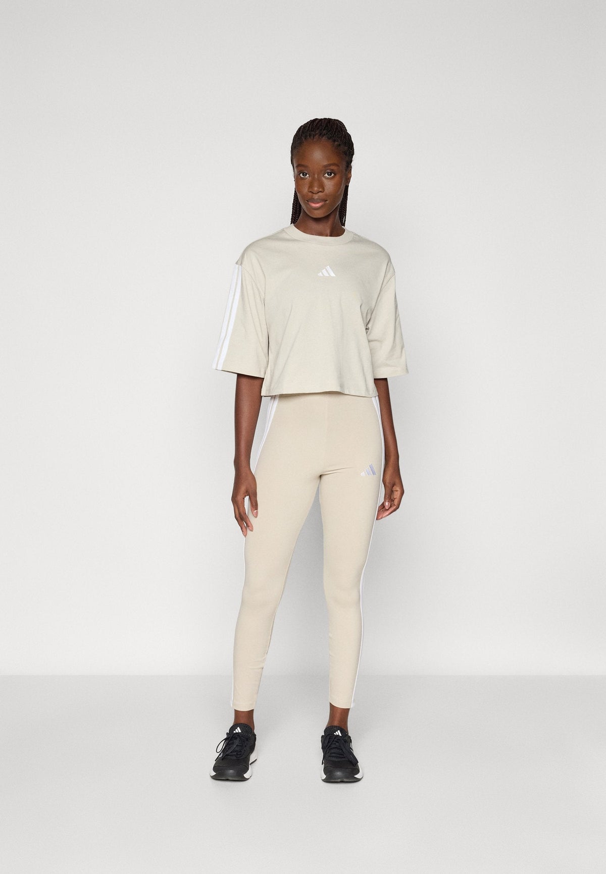 adidas Sportswear Essentials 3 Stripes Loose – T-shirt stampata Donna