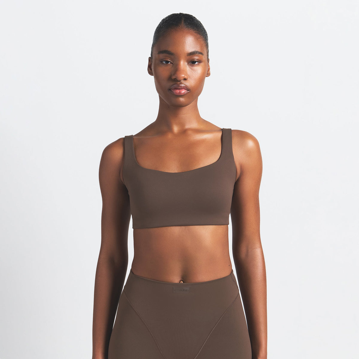 Reggiseno con scollo tondo
