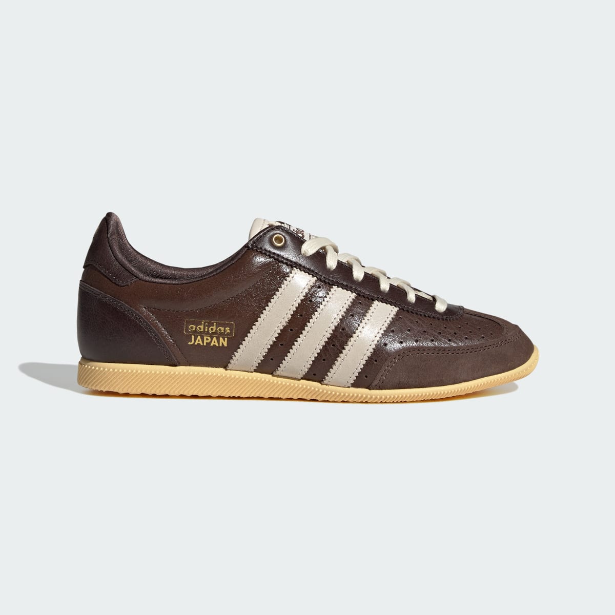 Sneakers Japan – Brown / Wonder White / Gold Metallic