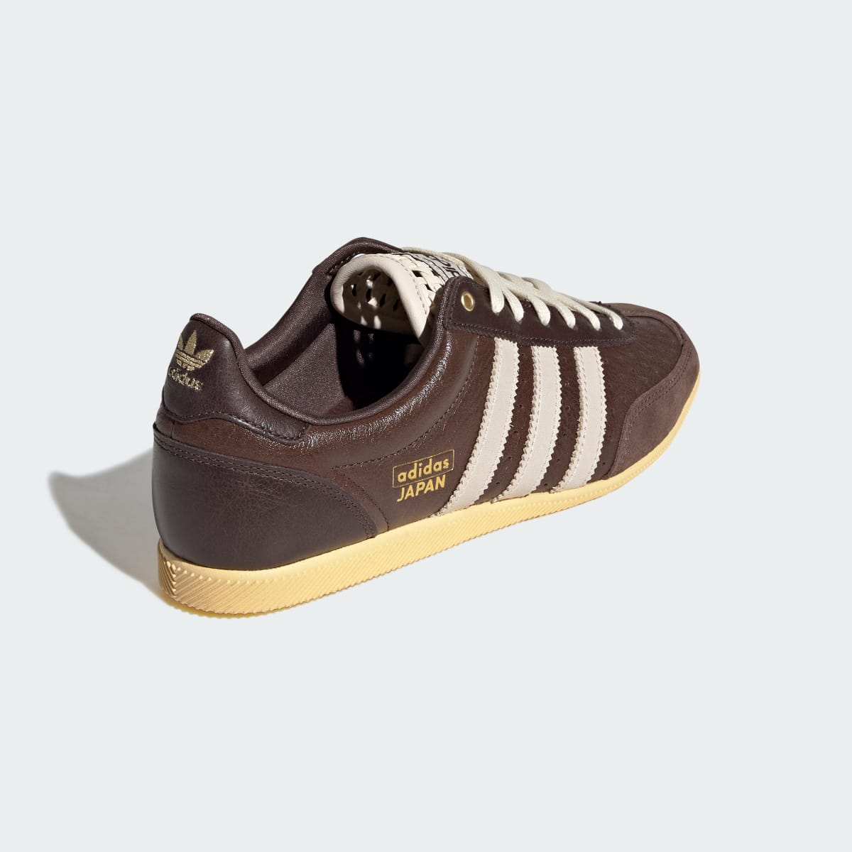 Sneakers Japan – Brown / Wonder White / Gold Metallic