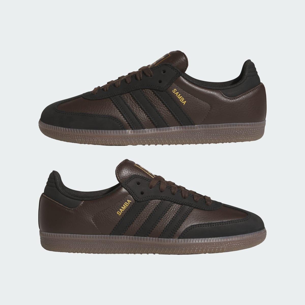 Sneakers Samba ADV – Dark Brown / Core Black / Gum