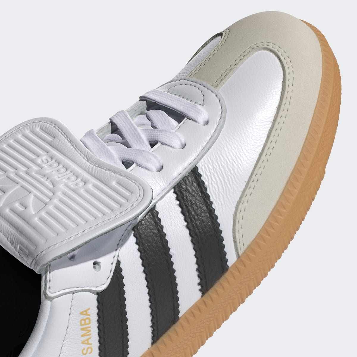 Sneakers Samba LT – Cloud White / Core Black / Gold Metallic
