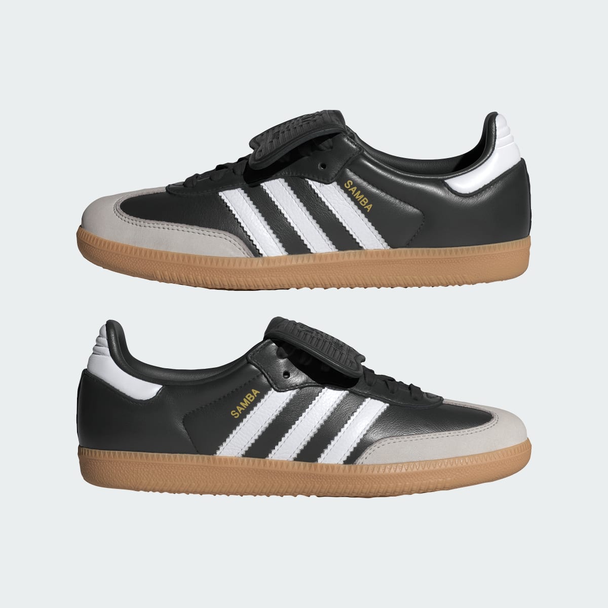 Sneakers Samba LT – Core Black / Cloud White / Gold Metallic
