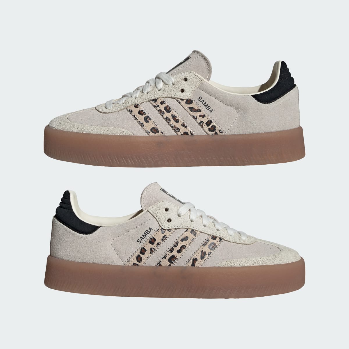Sneakers Sambae Donna – Off White / Cream White / Core Black