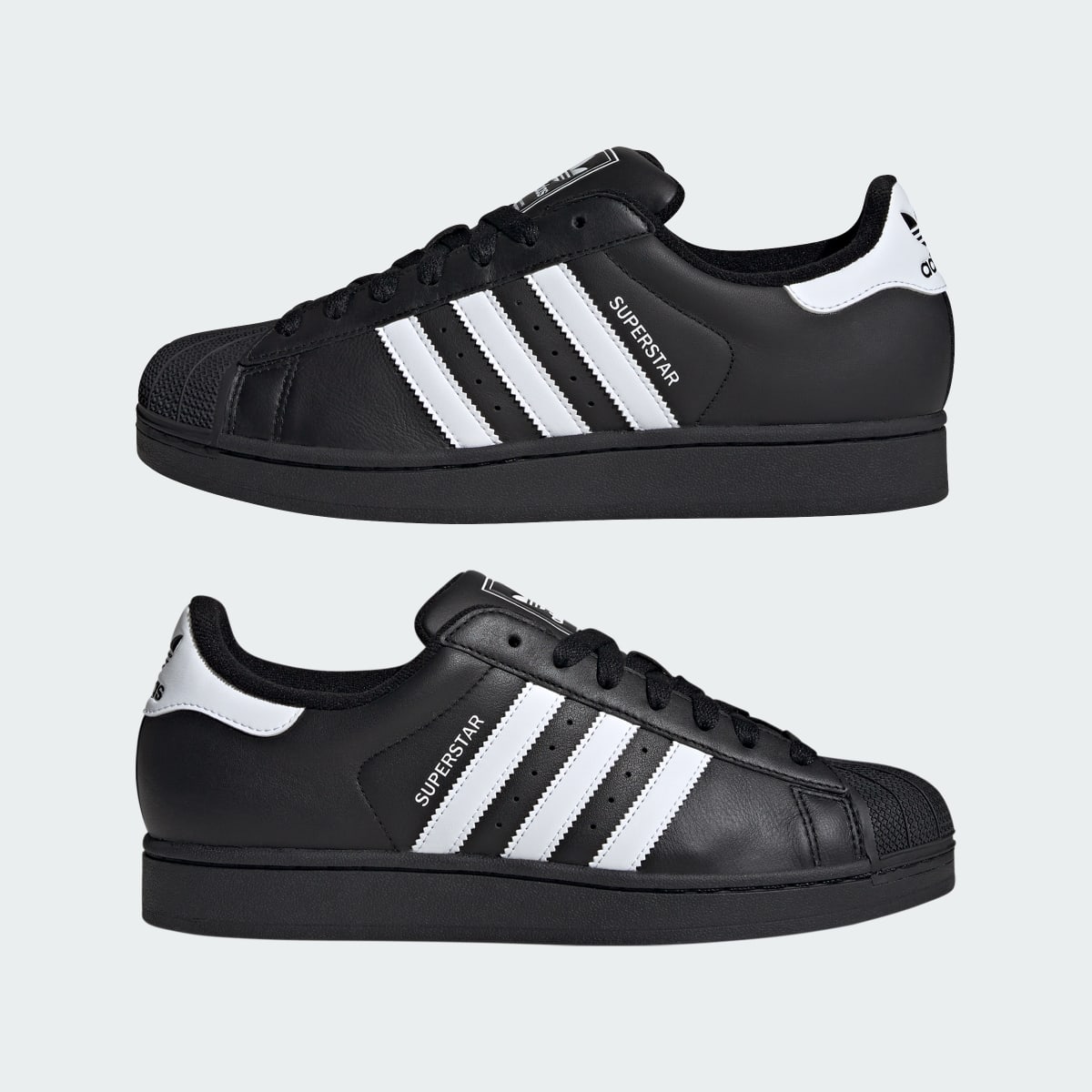Sneakers Superstar II – Core Black / Cloud White / Core Black