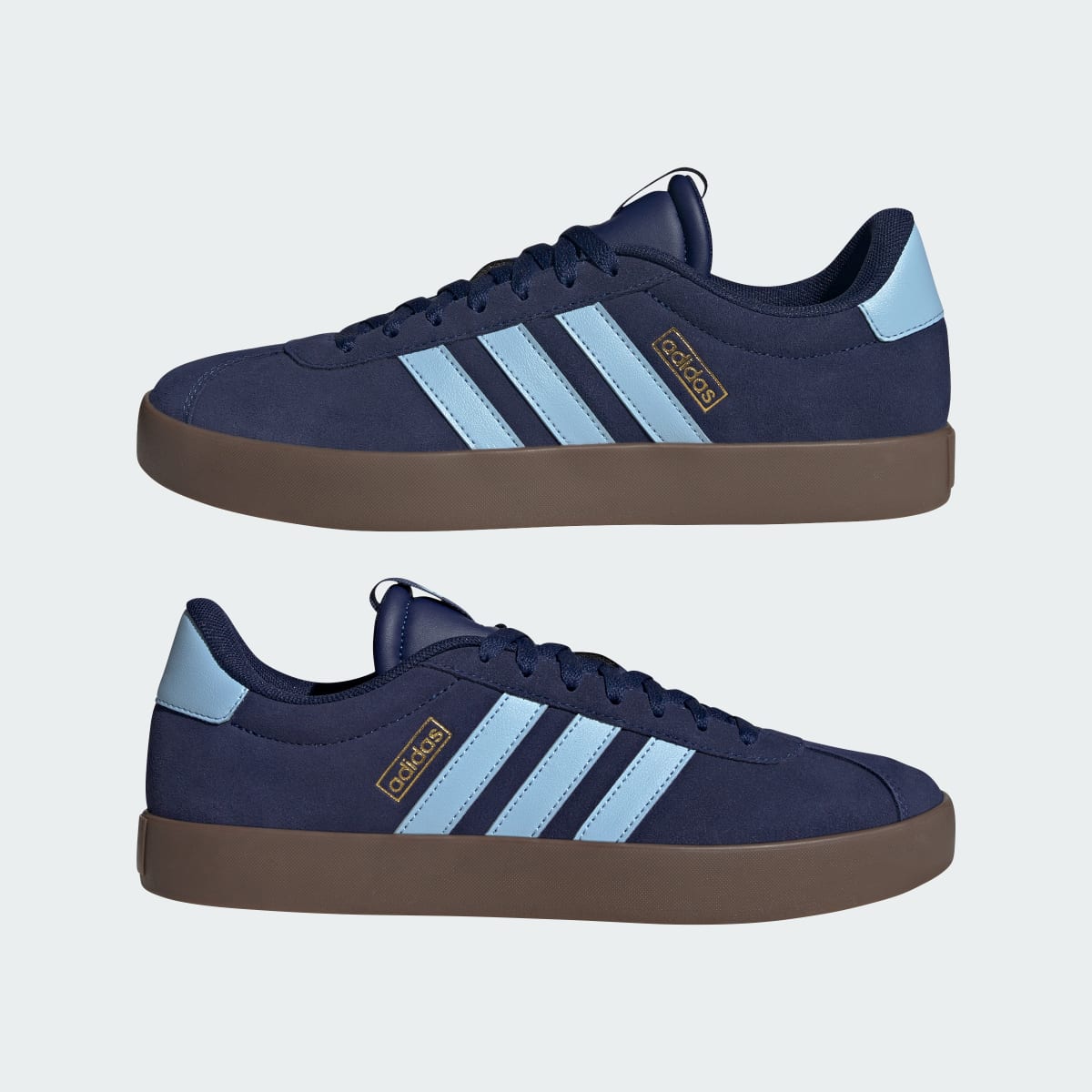 Sneakers VL Court 3.0 – Dark Blue / Clear Sky / Gold Metallic