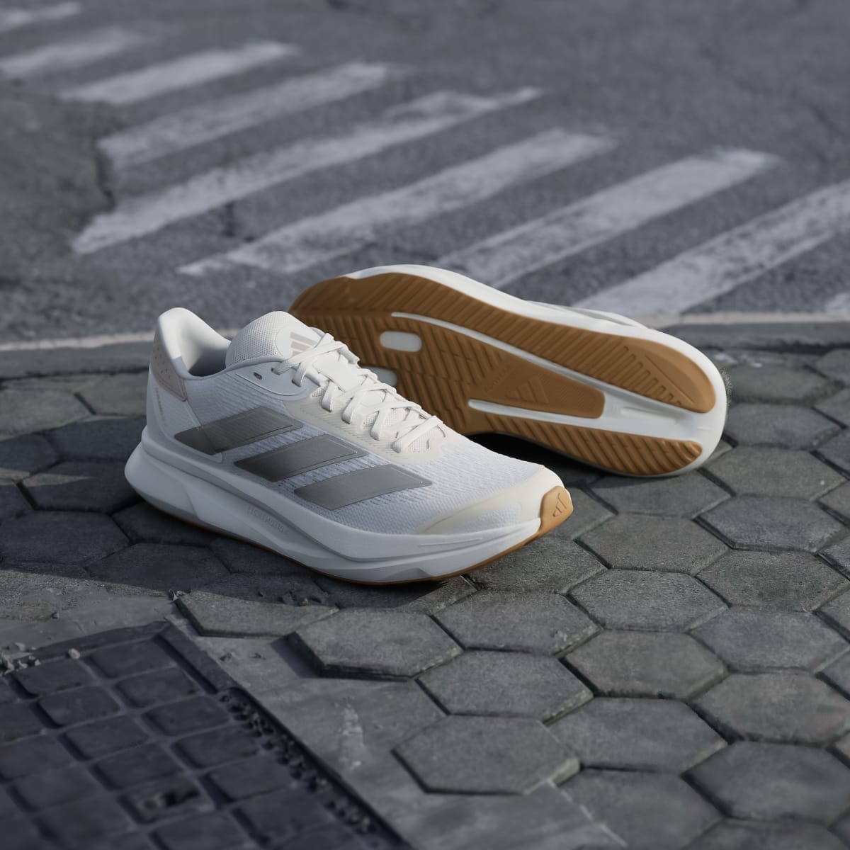 Scarpe da running Duramo SL 2 Donna – Chalk White / Cyber Metallic / Crystal Linen