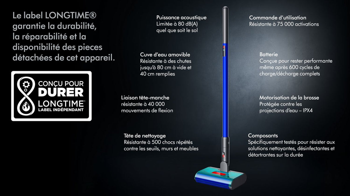 Lavapavimenti Dyson W1 PencilWash™